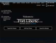 Tablet Screenshot of portliberte.com